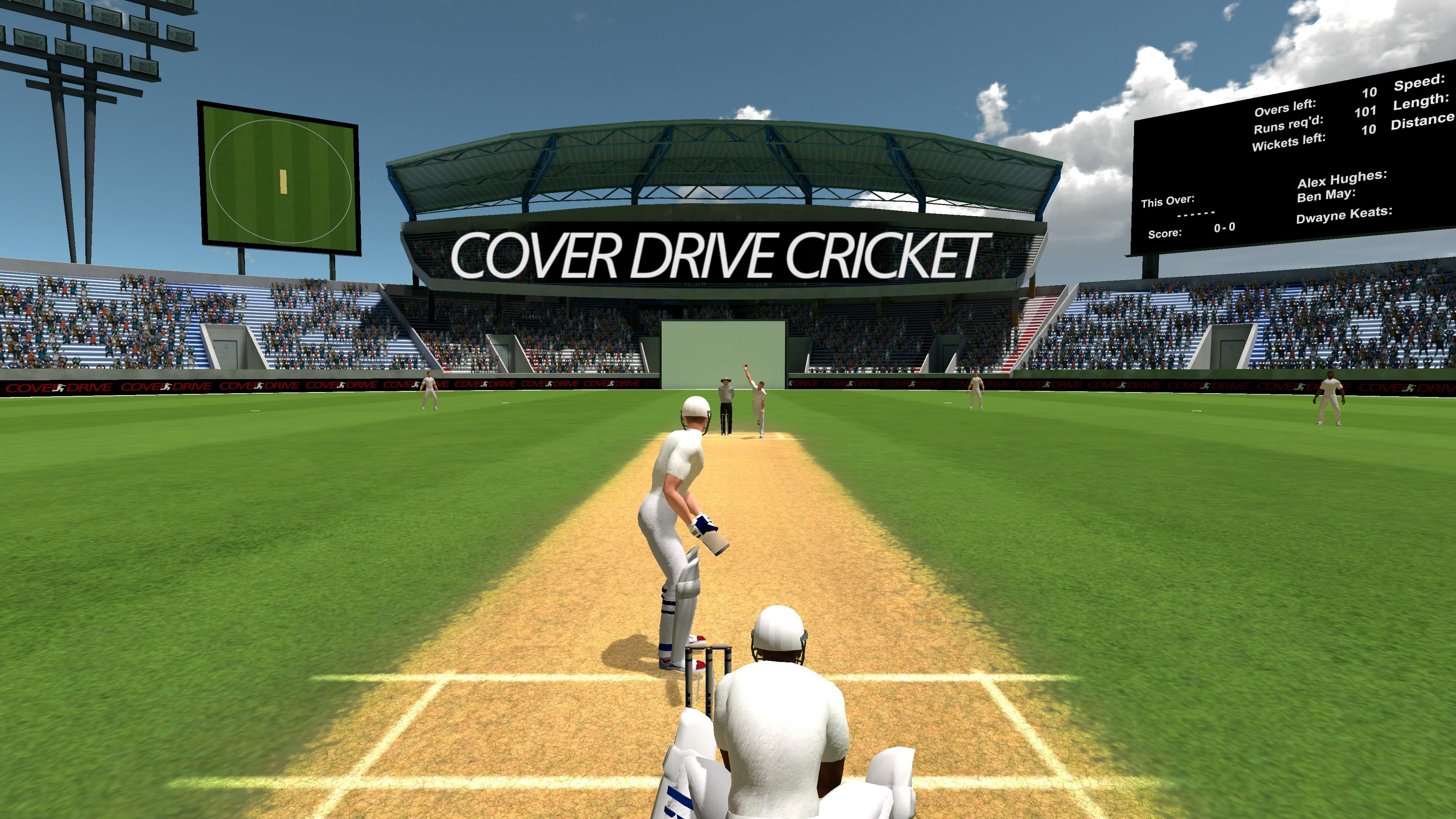 Cover Drive Cricket banner